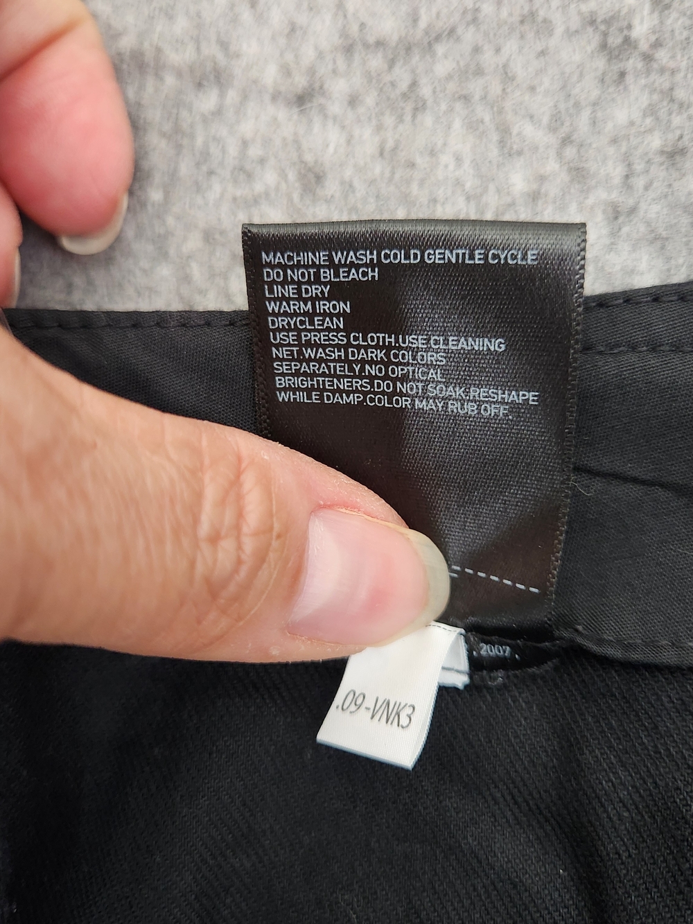 NWT Uniqlo Linen Cotton Cargo Skort Women's M Black Schoolgirl Outdoor Comfort - Picture 5 of 7